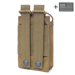 Bolsa MOLLE multifuncional para walkie talkie exterior ripstop