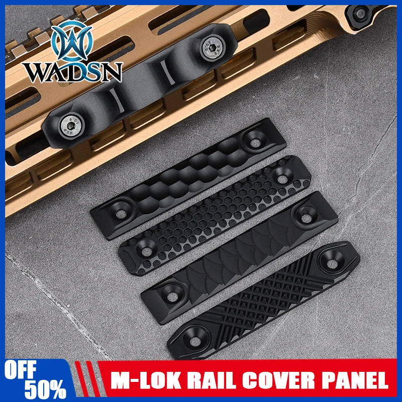 WADSN Panel de cubierta M-LOK para protección de manos en riel