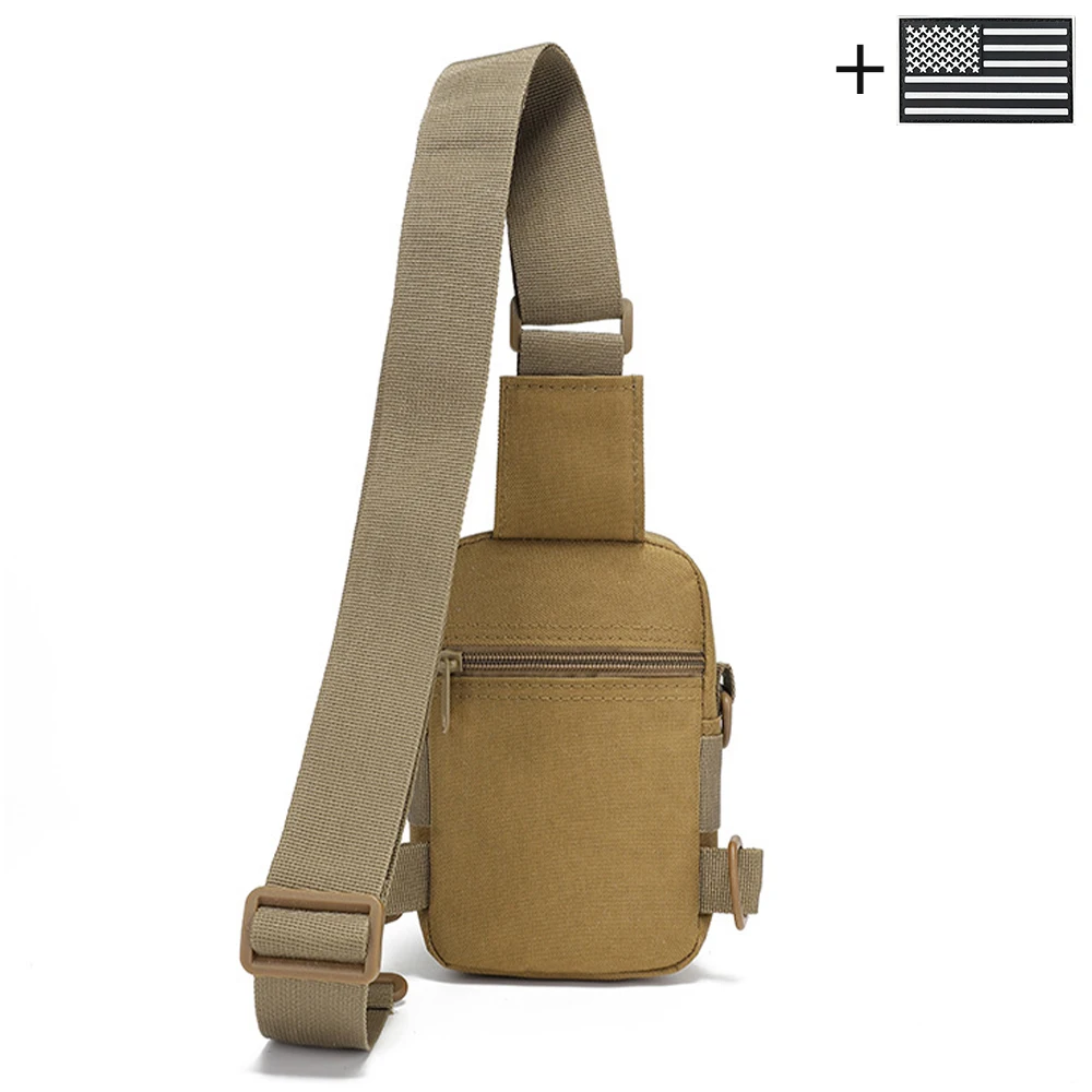 Bolso bandolera compacto con bolsillo trasero oculto y correa ajustable - imagen 3