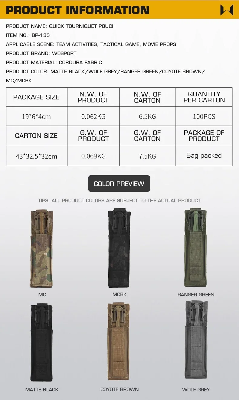 Compatible con sistema MOLLE y fijación con velcro
