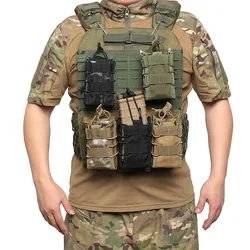 Funda táctica Molle para cargadores AR15 M4 en chaleco