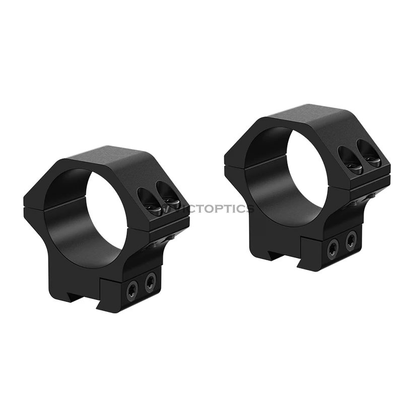 Anillo montaje óptica para visor en riel cola de milano rifle - imagen 2