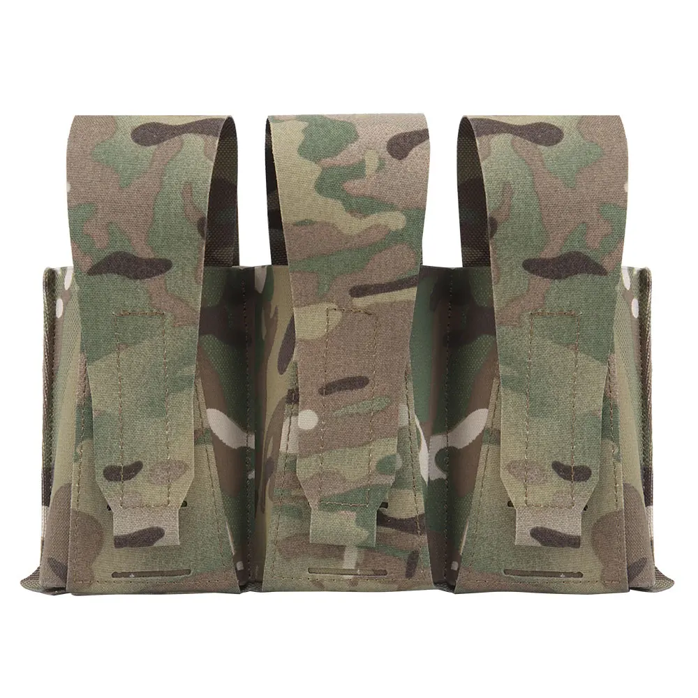 Bolsa táctica triple portacargadores para chaleco MOLLE - imagen 5
