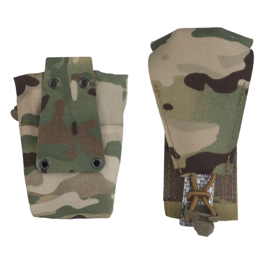 Bolsa táctica MOLLE multifuncional para radio walkie talkie caza - imagen 5