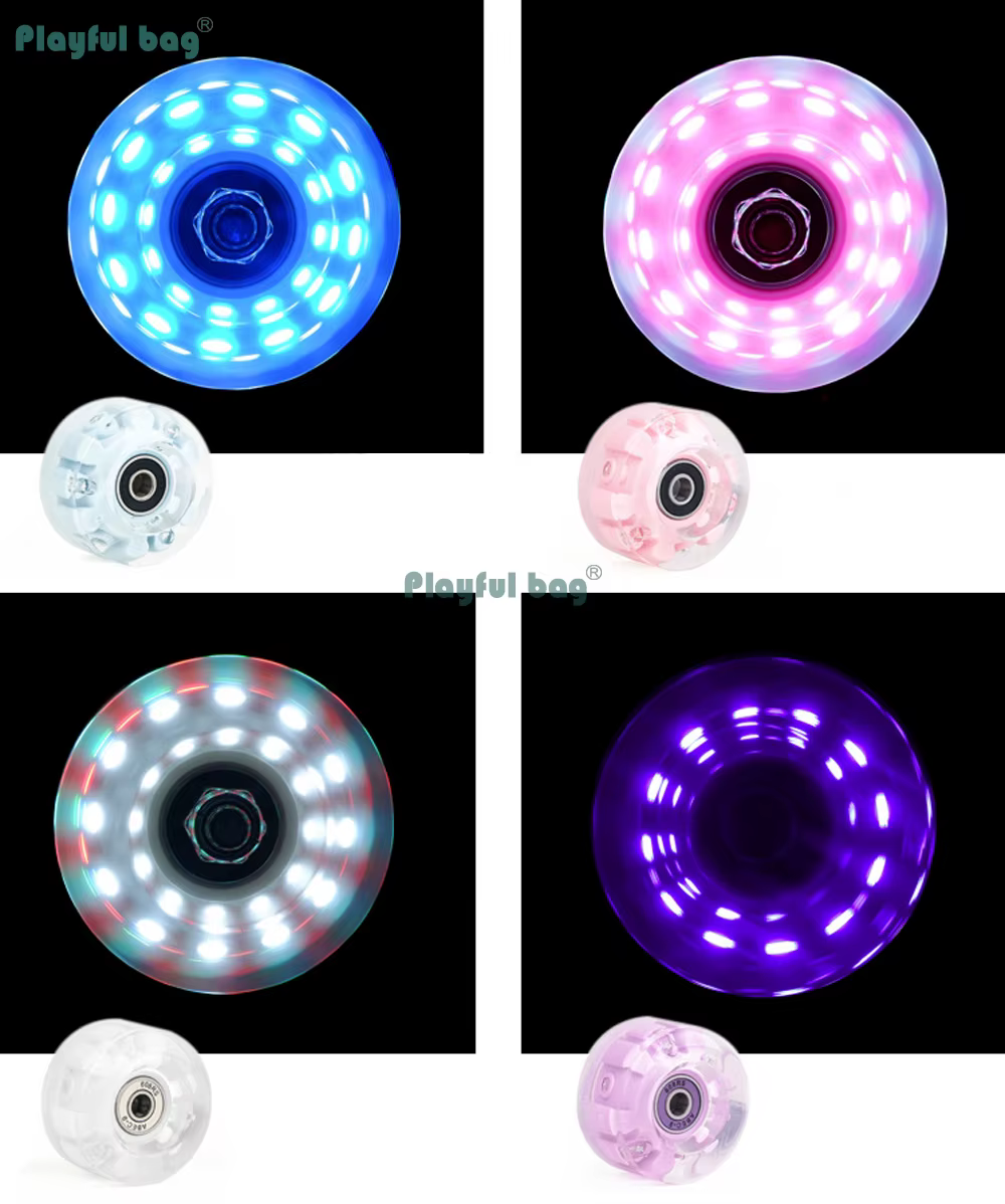 Detalle del rodamiento 608RS y núcleo LED