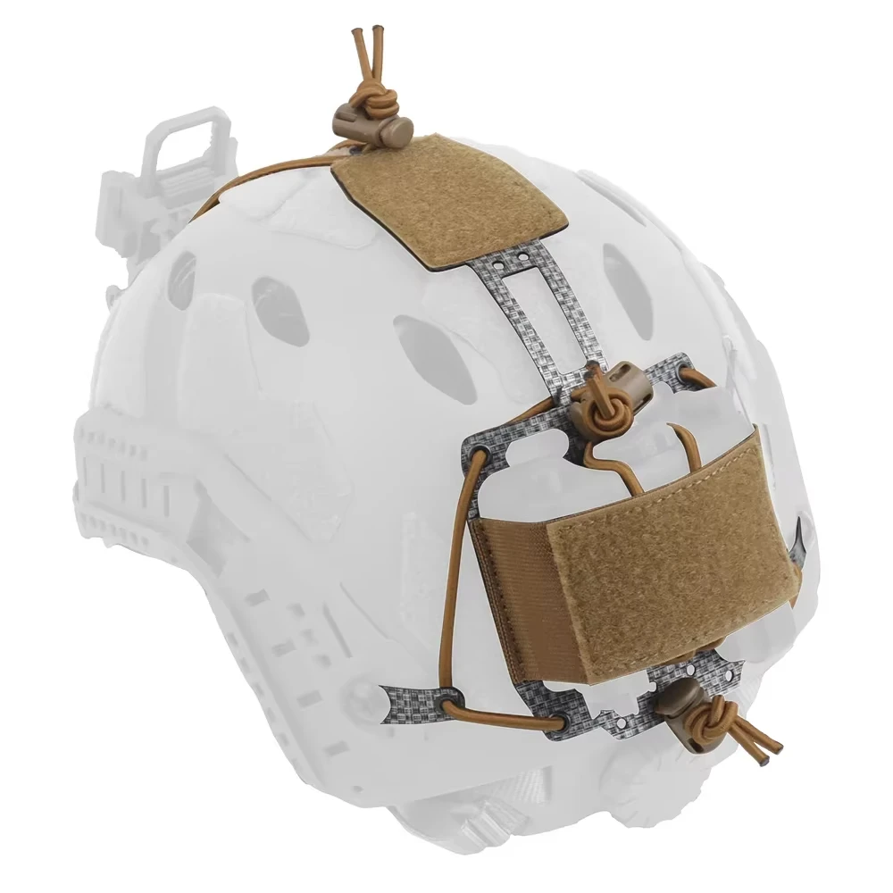 Funda NVG PVS31 con soporte de casco y batería táctica - imagen 5