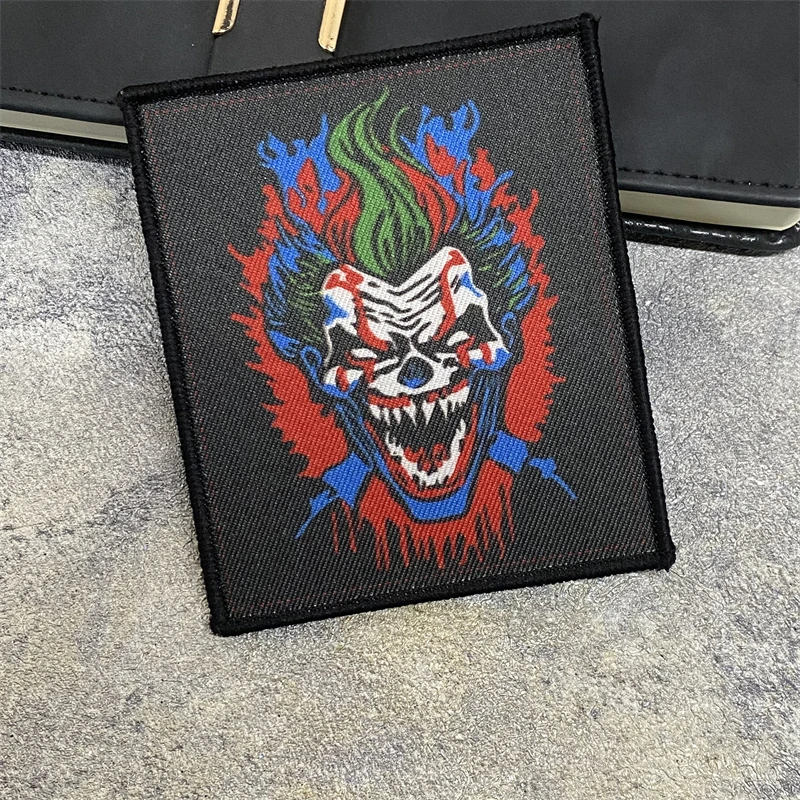 Parche de moral Joker bordado para táctico y mochila al aire libre - imagen 3