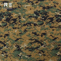 Tela táctica camuflaje MARPAT Woodland nailon algodón