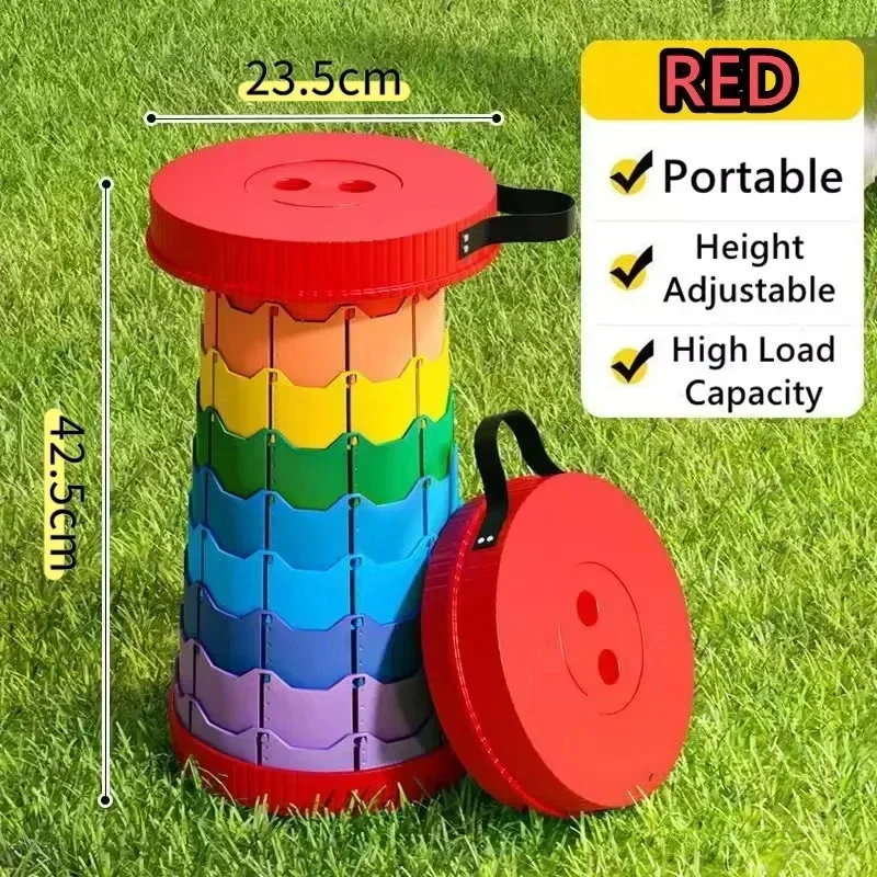 Kruk Opvouwbare Regenboog plegado y desplegado para pesca y camping