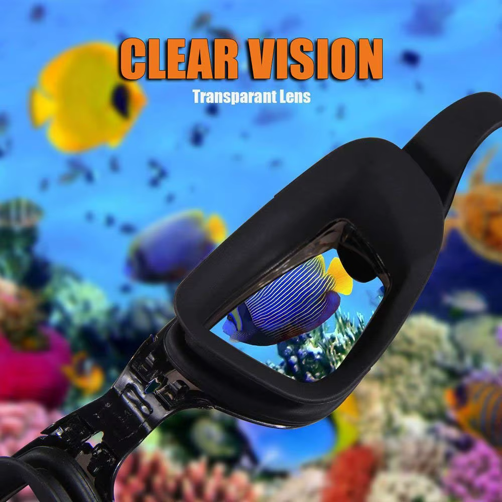 JSJM gafas de natación profesional antivaho silicona ajustable - imagen 3