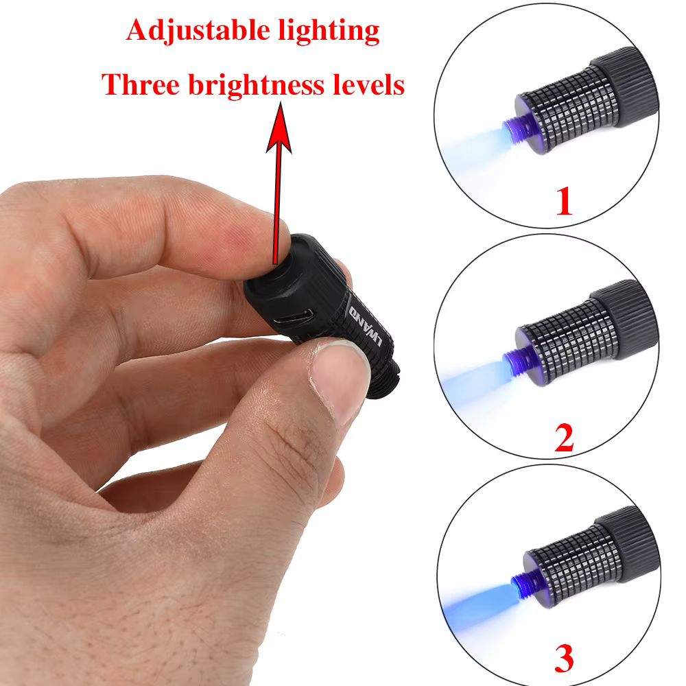 Luz para mira de arco compuesto recargable USB – ajuste universal - imagen 3