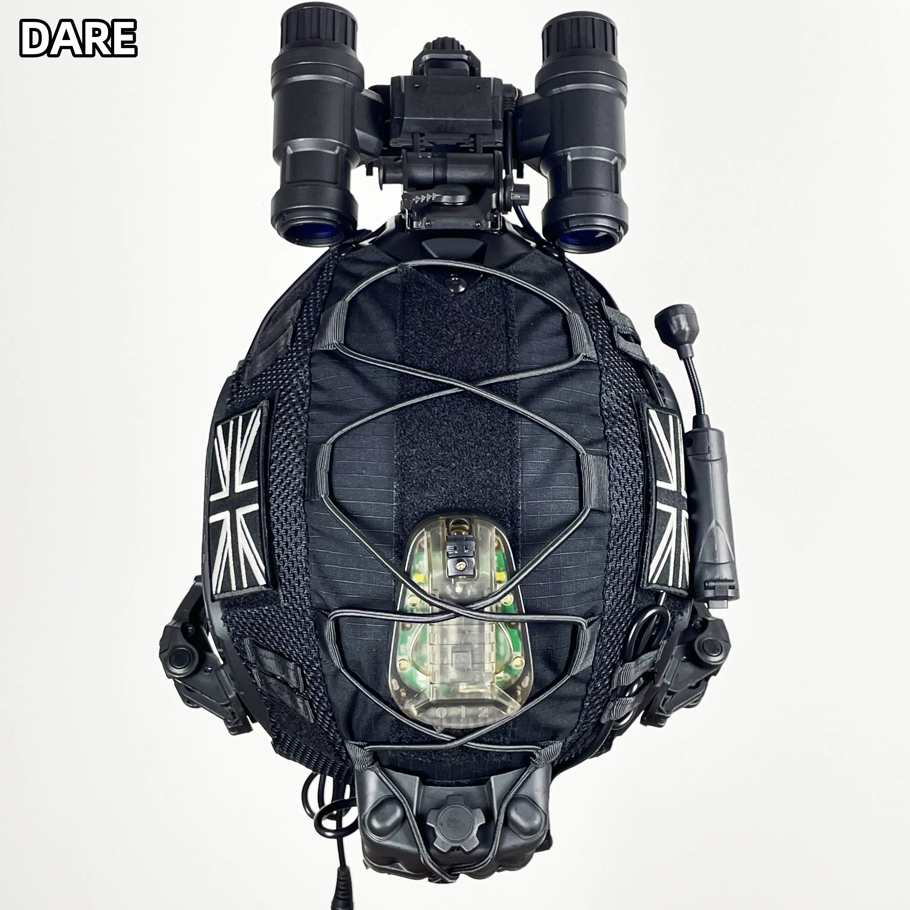 Casco FAST y equipo táctico del conjunto