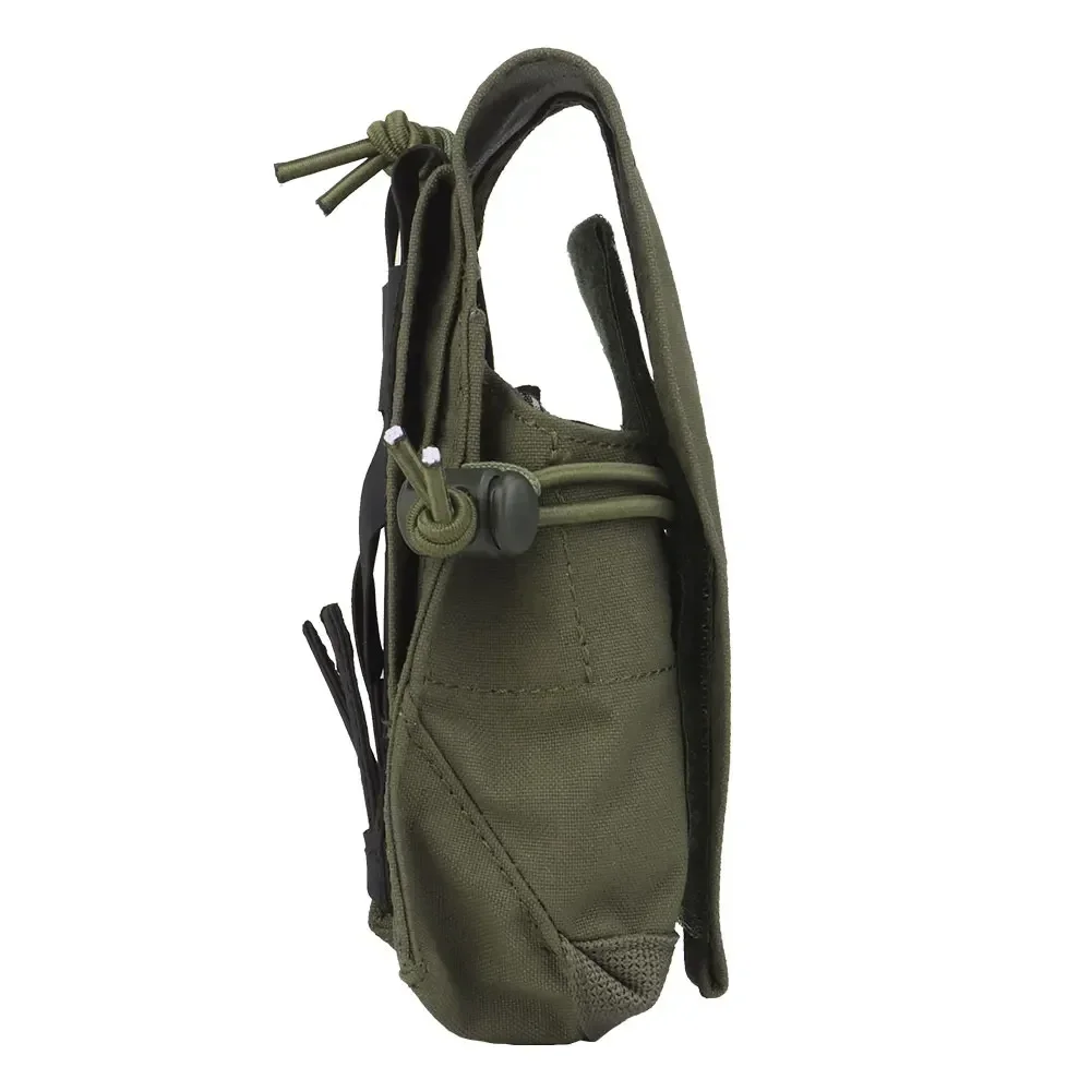 Bolsa táctica multifuncional para radio y revistas, sistema MOLLE - imagen 5
