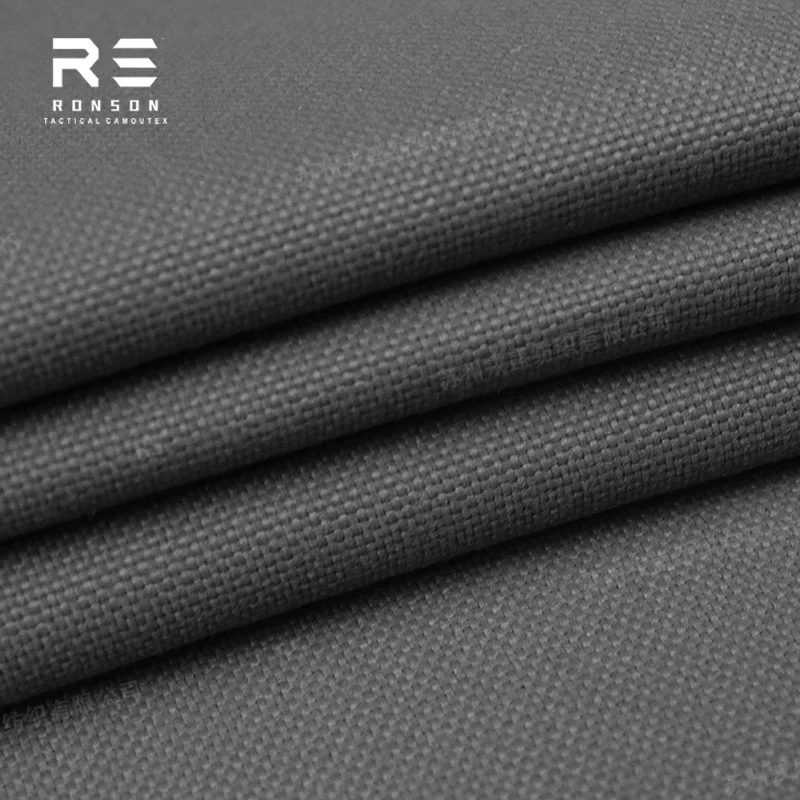 Tela táctica Cordura nylon gris lobo con recubrimiento PU - imagen 3