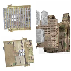 Panel trasero táctico MOLLE LV119 – Placa expansión bolsillo carga