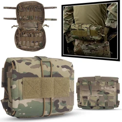 IFAK Molle despliegue rápido 2 piezas – Kit primeros auxilios táctico horizontal