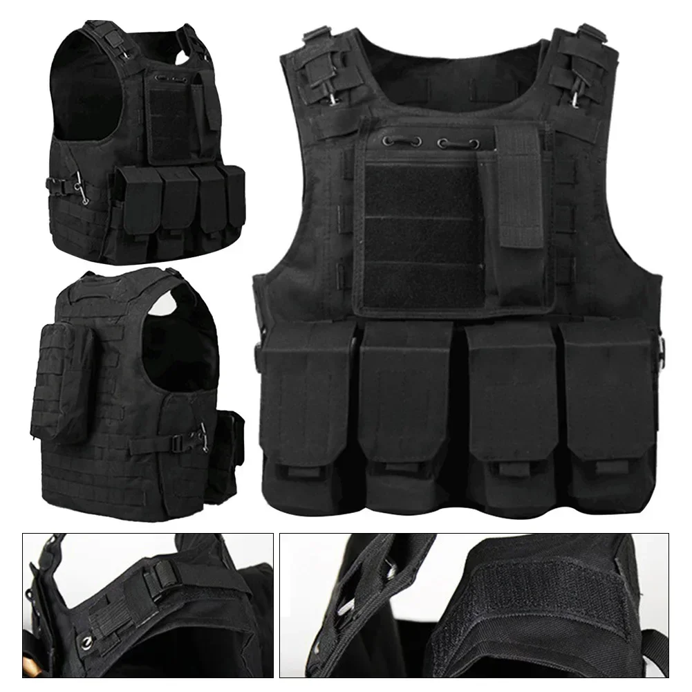 Chaleco táctico infantil MOLLE para Airsoft y Paintball - imagen 3