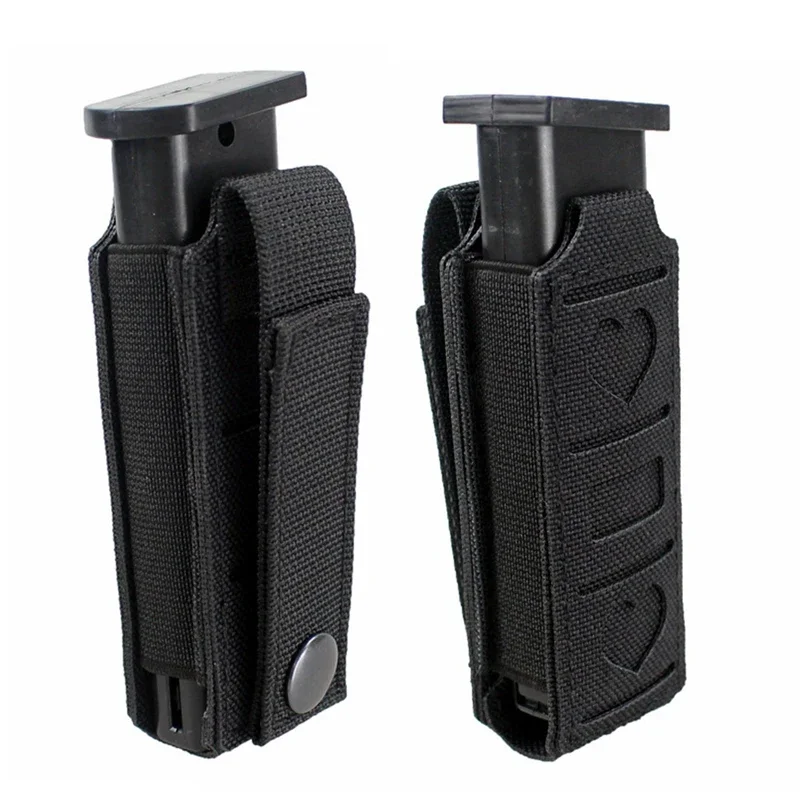 Funda táctica MOLLE abierta para cargador de pistola, cinturón - imagen 5