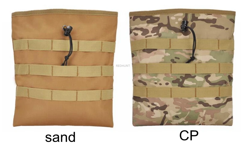 Bolsa MOLLE instalada en chaleco