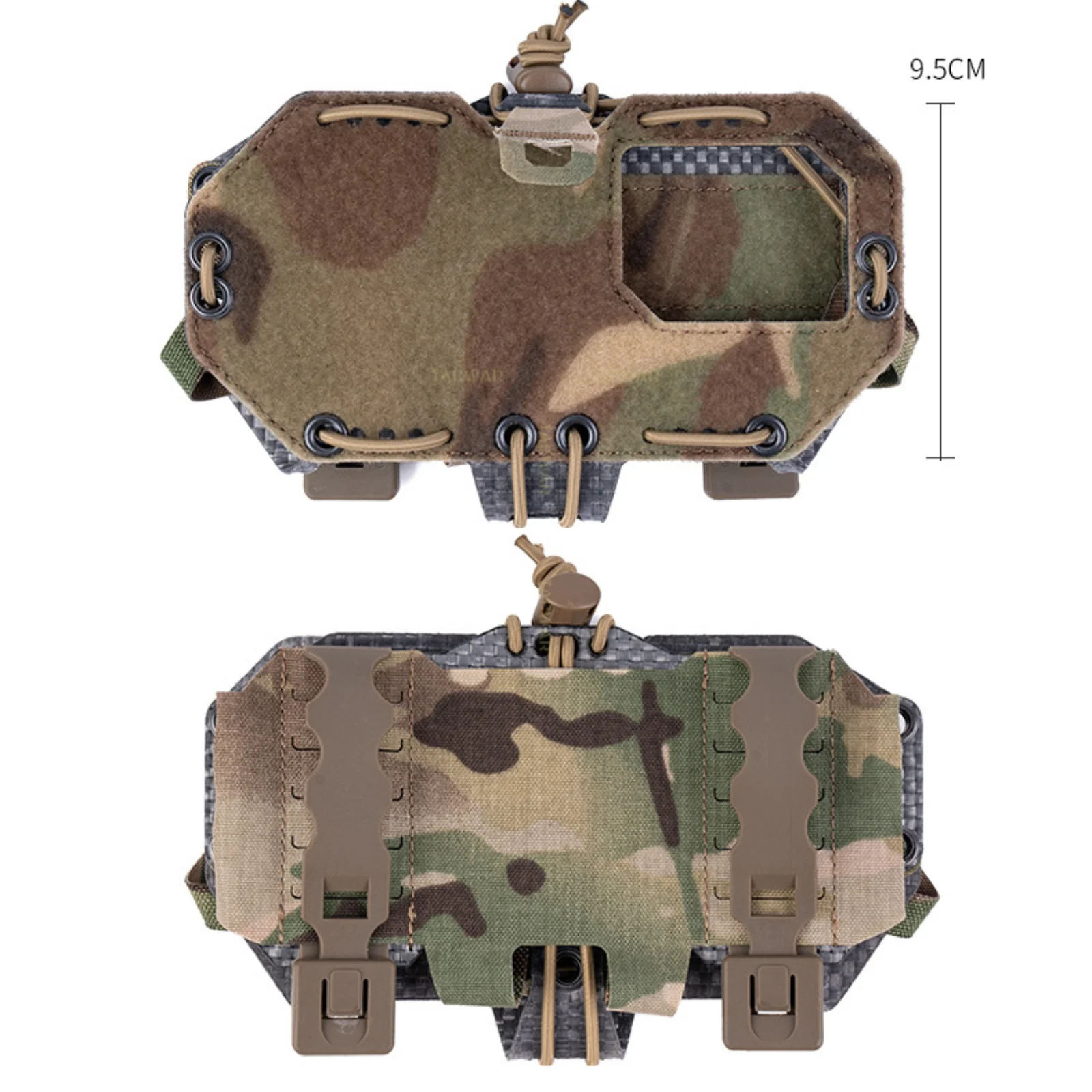 Portamóvil táctico MOLLE para airsoft y portaplacas - imagen 5