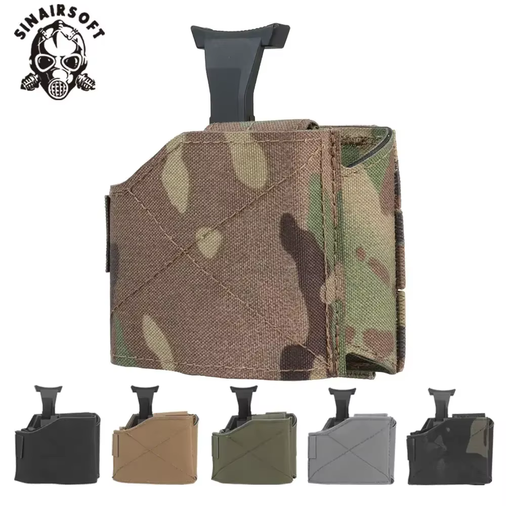 SINAIRSOFT funda pistola MOLLE Glock 17/19 y 1911 para cinturón - imagen 2