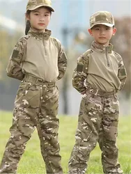 Uniforme Táctico Infantil para Actividades al Aire Libre – Camuflaje