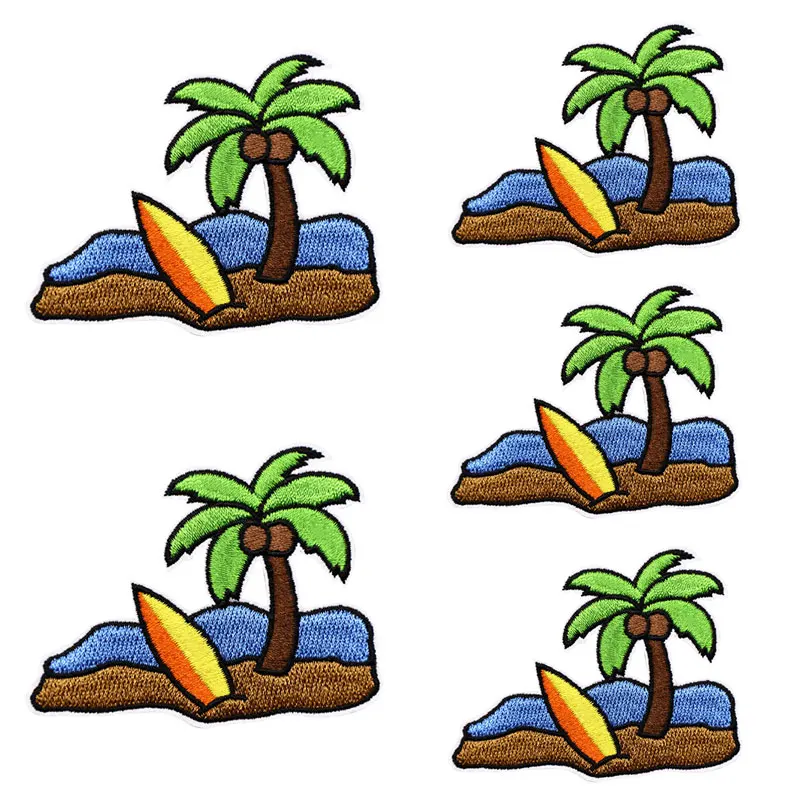 Parche bordado termoadhesivo táctica Surf Hawaii – Para chaleco MOLLE o mochila - imagen 2