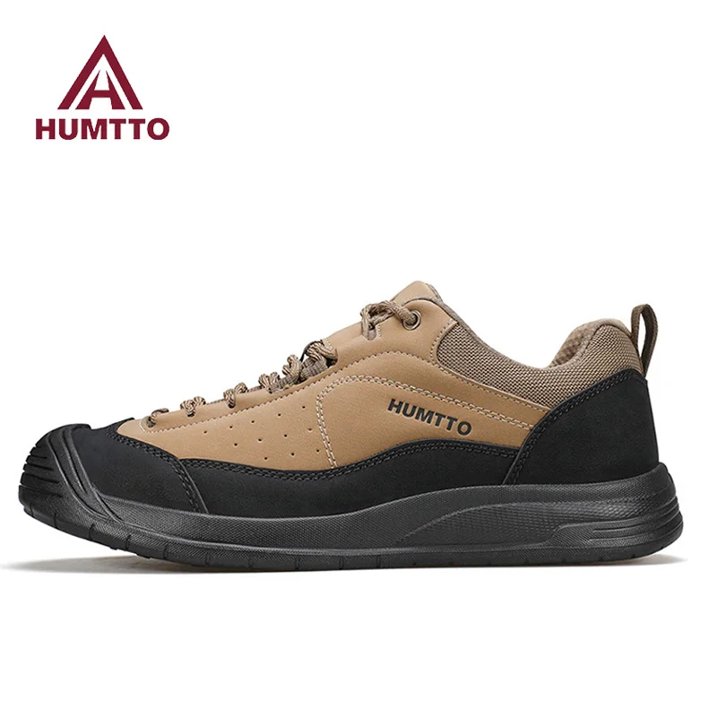 HUMTTO Zapatillas de trekking mujer malla y cuero ligeras