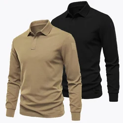 Camiseta militar manga larga – Secado rápido para hombre