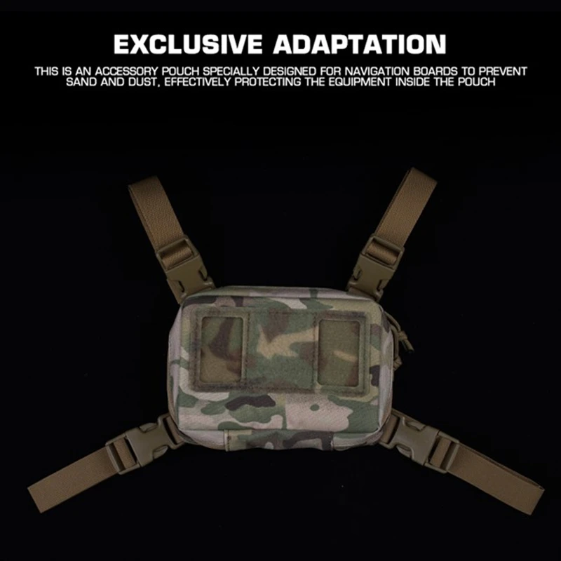 Ejemplo de uso con accesorios Molle añadidos
