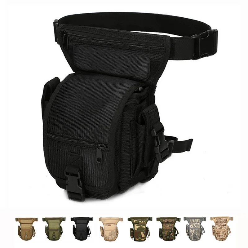 Bolsa táctica molle pierna muslo hombre caza - imagen 3