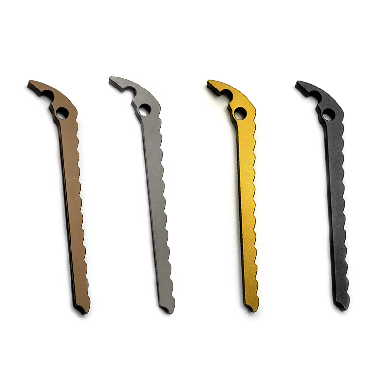 Chris Reeve Small Sebenza backspacer de titanio multicolor - imagen 4