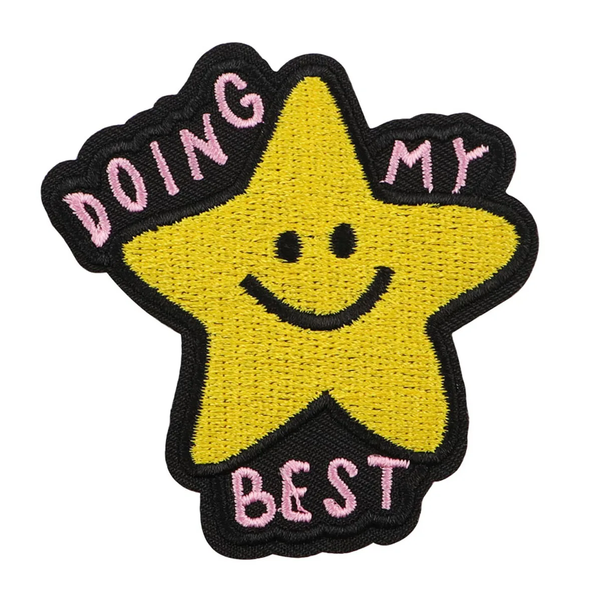 Parche bordado estrella termoadhesivo – Insignia para ropa y complementos - imagen 3