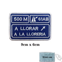 Parche bordado termoadhesivo bandera Canarias - Para coser o planchar