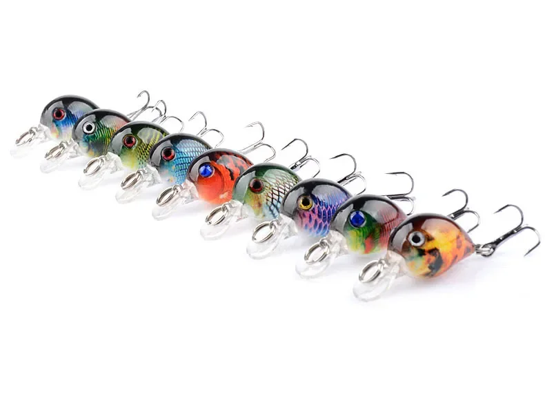 Crankbait compacto para pesca de carpa