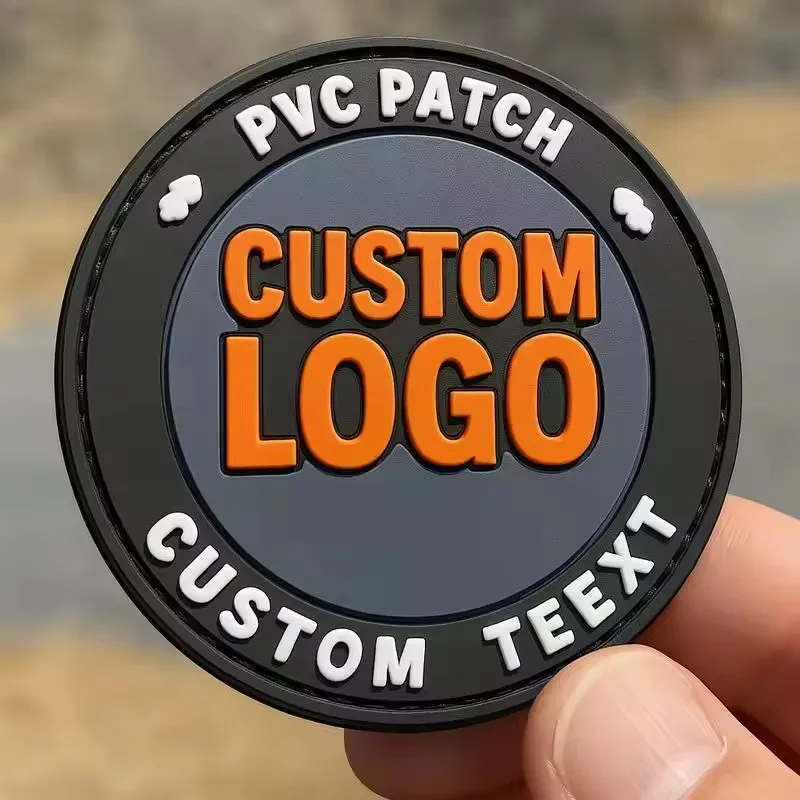 Parche táctico PVC 3D termoadhesivo autoadhesivo con logo personalizado - imagen 2