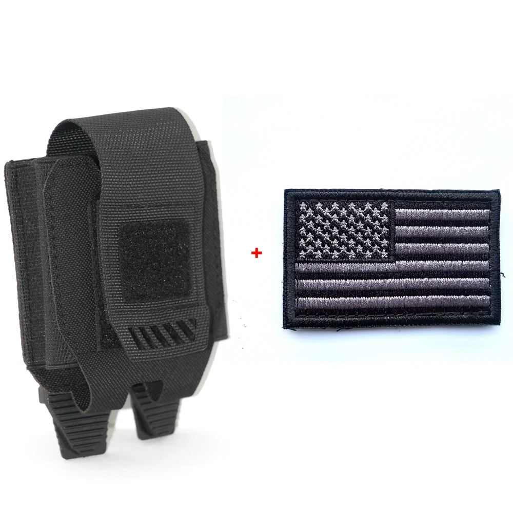 Funda Molle para esposas ASP con parche de bandera EE.UU. - imagen 2