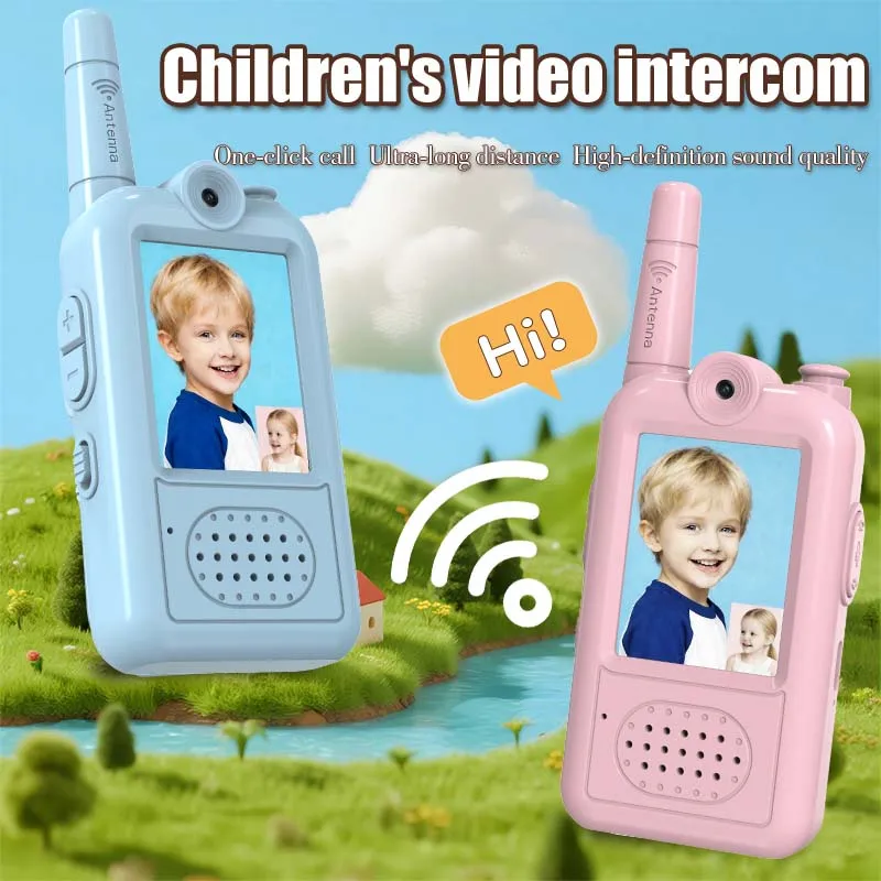AIRITON Walkie Talkie JK201 recargable con vídeo para niños - imagen 3