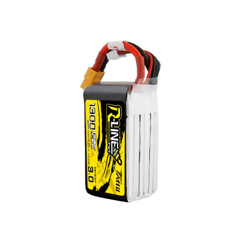 TATTU R-LINE Batería LiPo 6S 1300mAh 120C XT60 para drones FPV - imagen 4