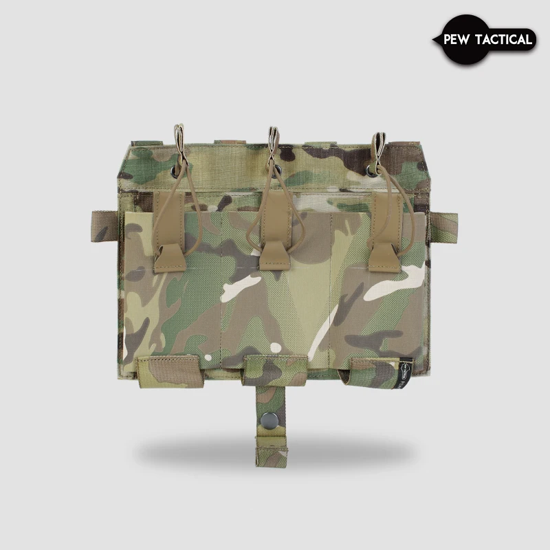 Bolsa triple cargadores 5.56 MOLLE Pew Tactical – Solapa elástica - imagen 2