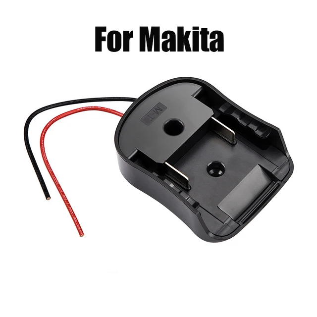 Adaptador para batería Makita de 18V y conexiones