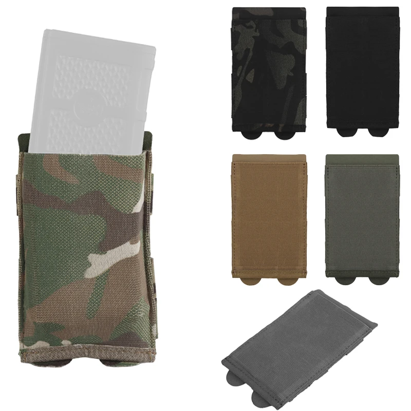 Bolsa táctica elástica MOLLE para cargador de rifle, rápida - imagen 2