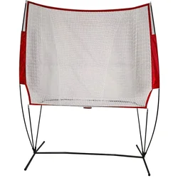 Red de rebote portátil para entrenamiento de tenis con marco ajustable