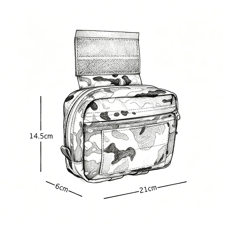 Bolsa táctica JPC-R Series colgante multiusos para camping - imagen 4