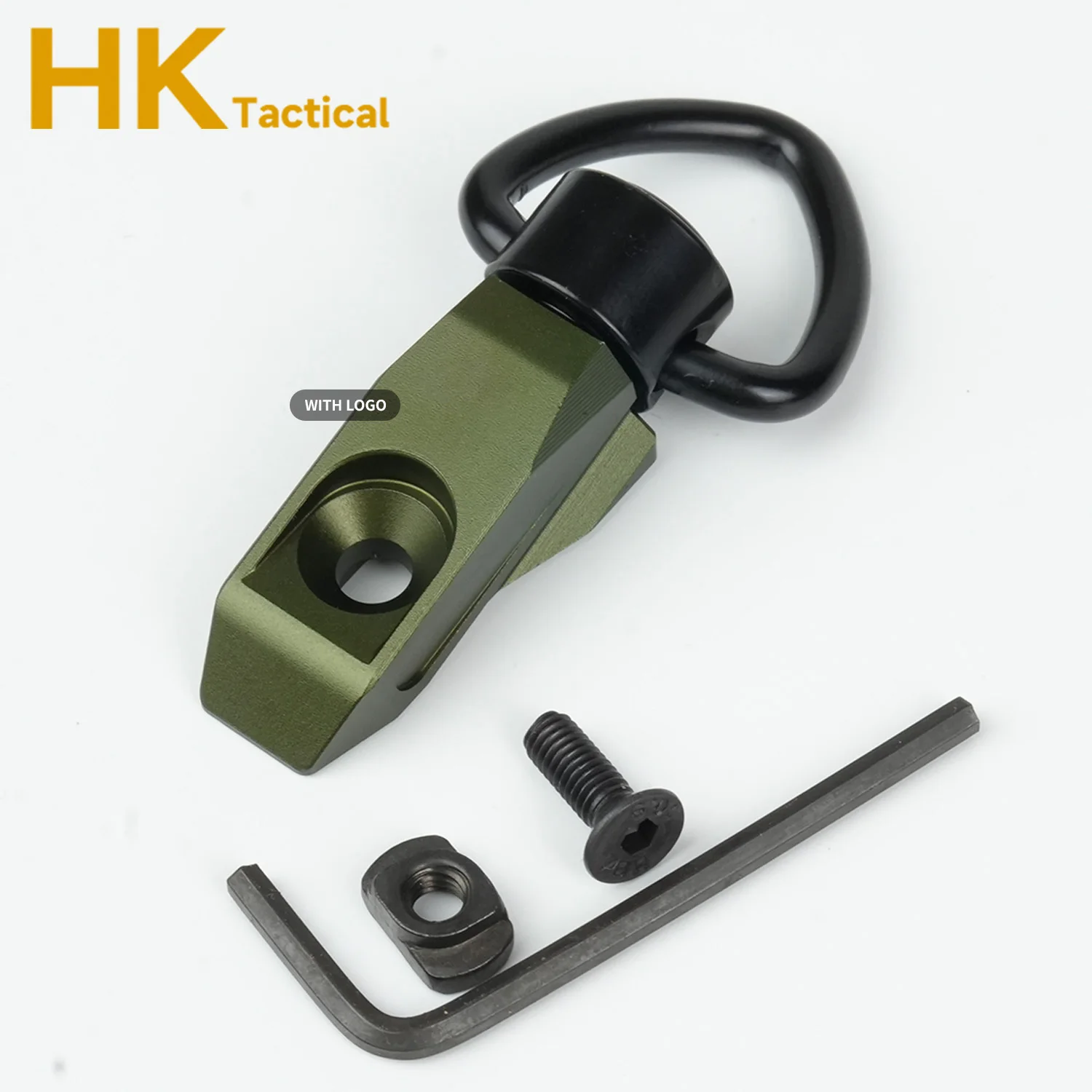 Correa táctica QD de aluminio giratoria con hebilla para M-LOK - imagen 5