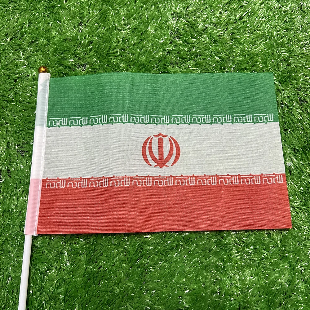 Sky Bandera nacional de Irán con poste de plástico - imagen 2