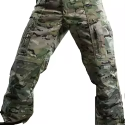 Pantalones Tácticos Hombre Transpirables Multibolsillo