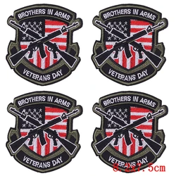 Parches bordados termoadhesivos patrióticos de Estados Unidos