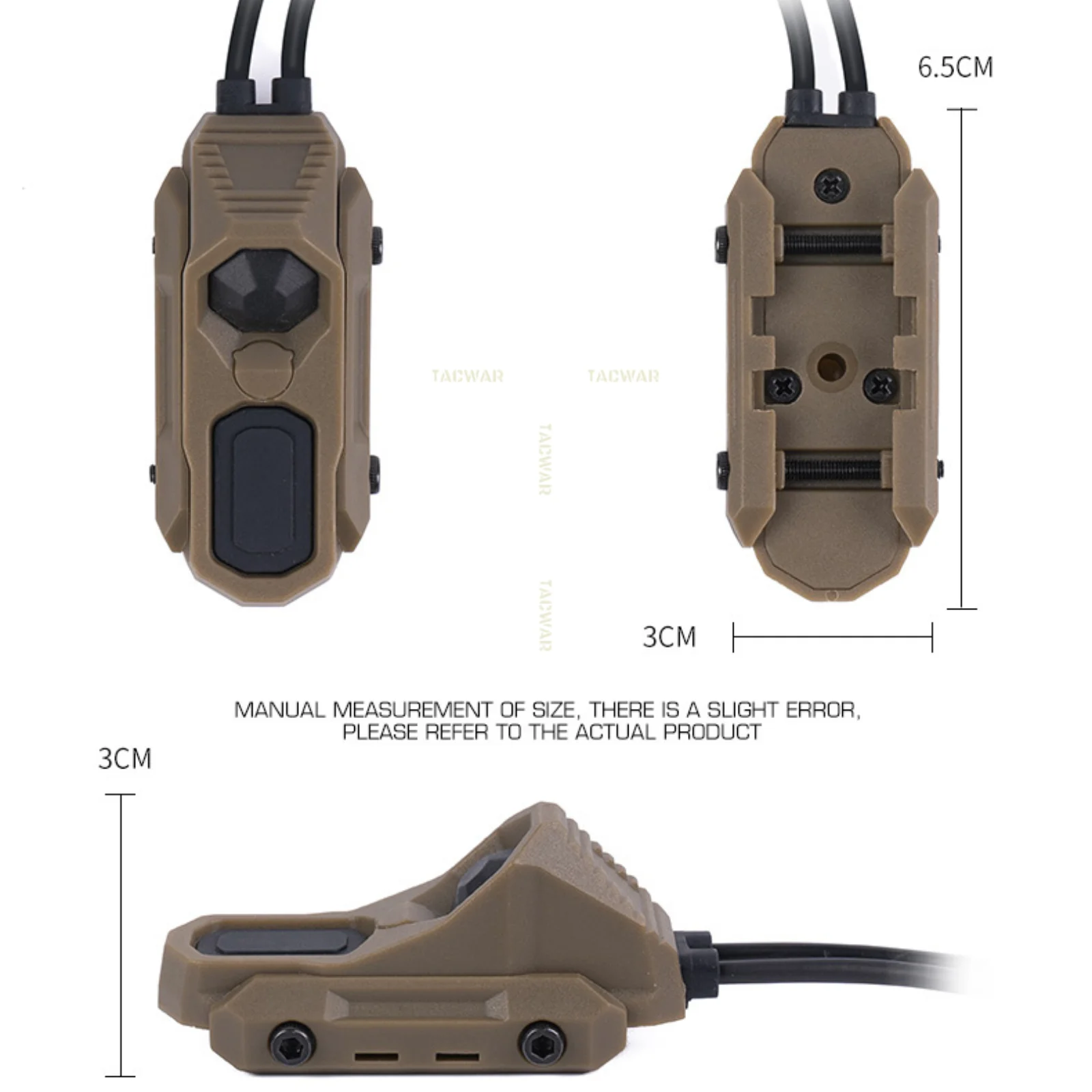 AXON Wire Switch interruptor táctico de presión remoto USB-C - imagen 2