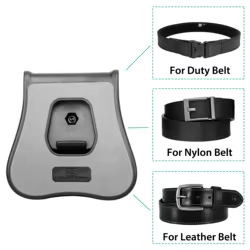 Funda Silicona Pistola Gunflower para Cinturón Táctico MOLLE